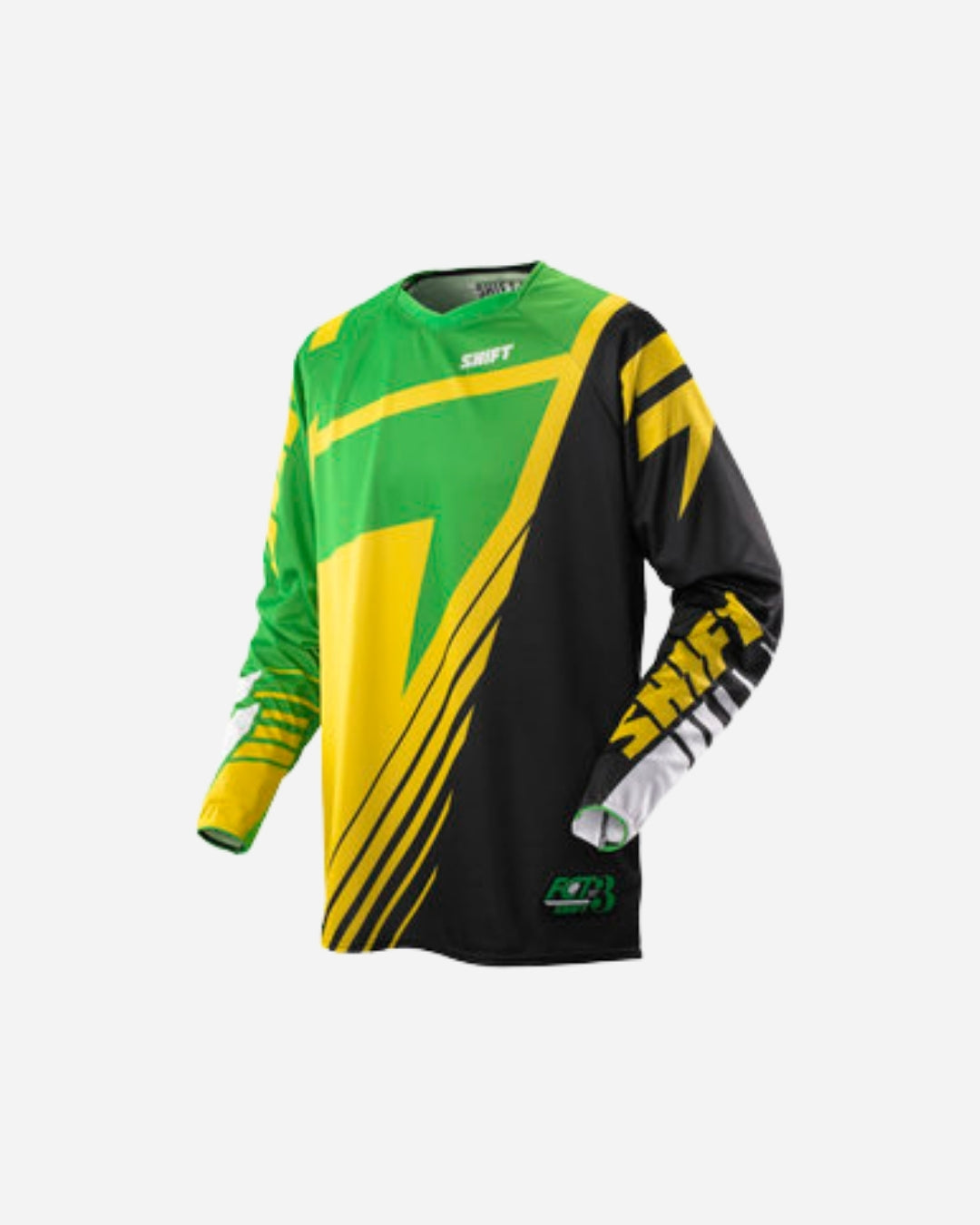 Maillot Shift Racing Faction Satellite - Vert/Jaune