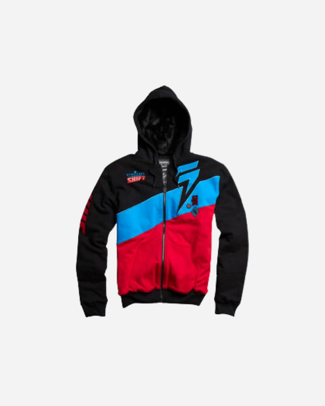 Shift Racing Slate SAS Hoodie - Red/Black