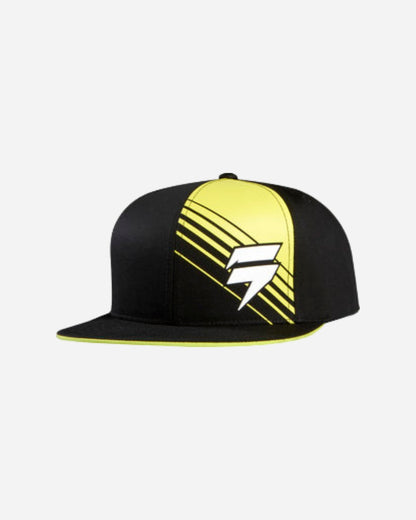 Shift Racing Satellite Snapback Cap – Schwarz/Gelb