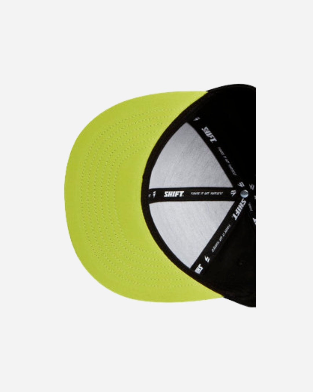 Shift Racing Satellite Snapback Cap – Schwarz/Gelb