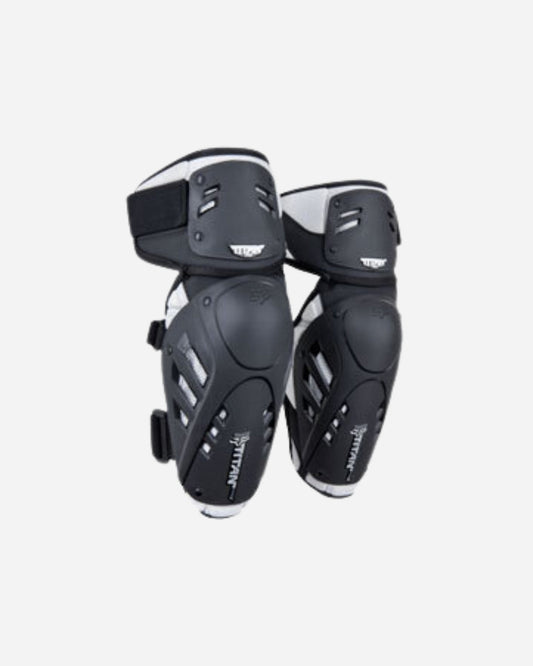 Coudières Fox Racing Titan Pro - Noir/Argent