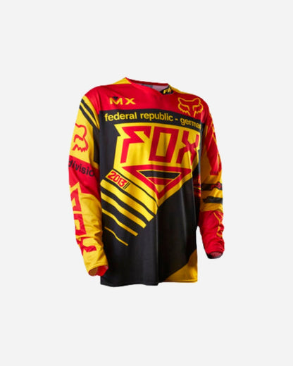 Maillot Fox Racing 360 MXON Intake - Noir/Jaune