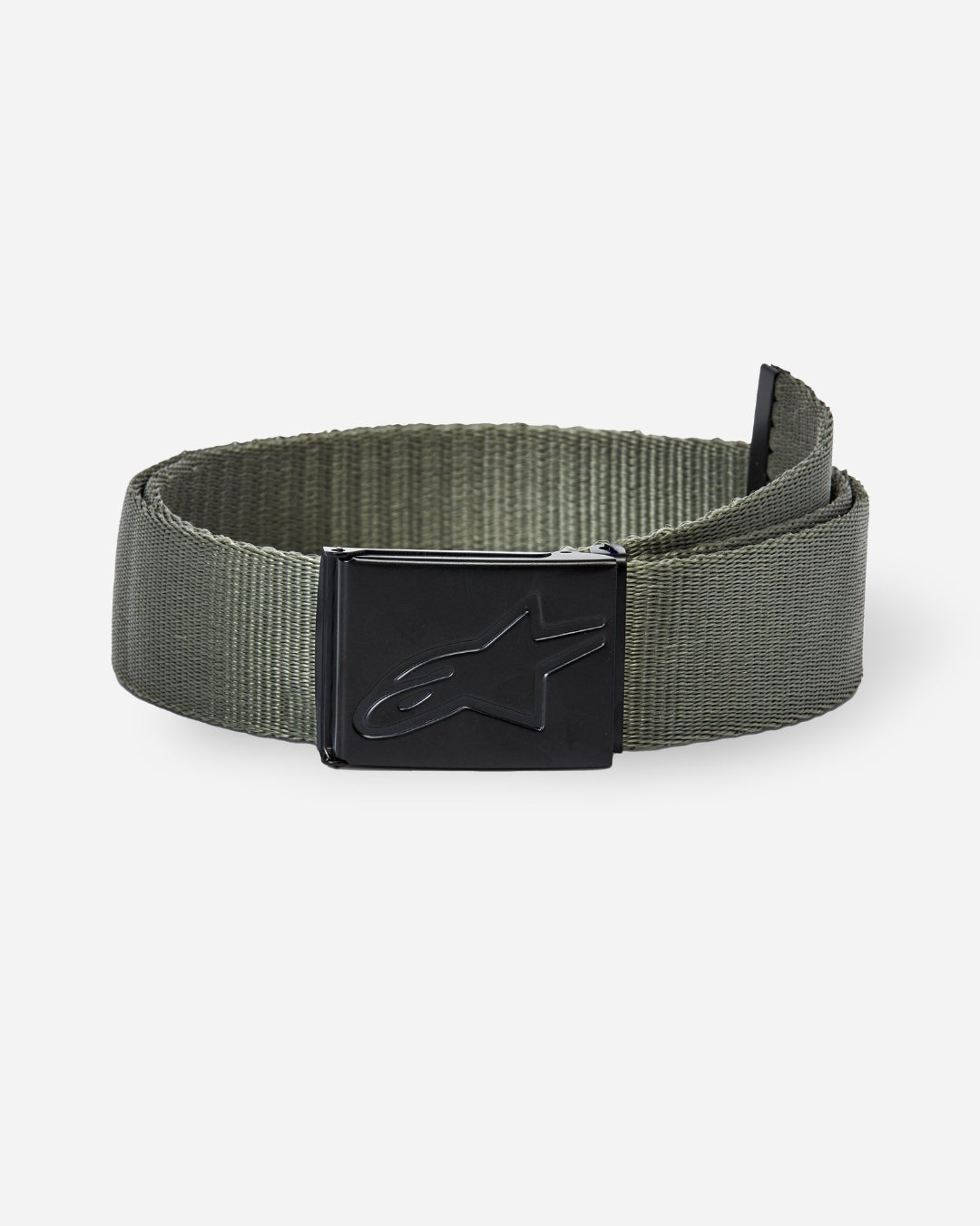 Ceinture Alpinestars Ageless Web - Vert militaire/Noir