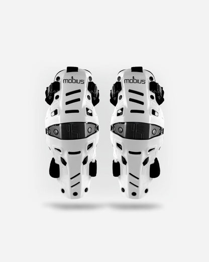 Genouillères Mobius X8H Hybrid - Blanc