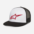Cappellino da camionista Alpinestars Corp - Bianco/Nero