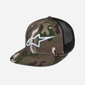 Cappellino da camionista Alpinestars Corp - Verde/Nero mimetico