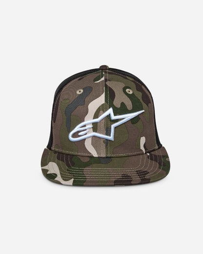Alpinestars Corp Trucker Cap - Green/Black Camo