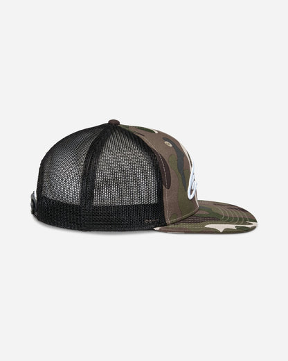 Alpinestars Corp Trucker Cap - Green/Black Camo