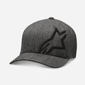Cappellino curvo Alpinestars Corp Shift 2 - Grigio mélange scuro/Nero