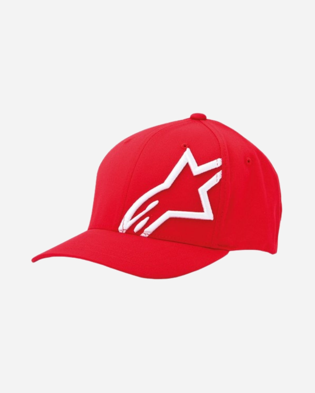 Casquette Courbée Alpinestars Corp Shift 2 - Rouge/Blanc