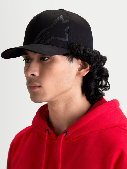Alpinestars Corp Shift 2 Curved Cap - Black/Black