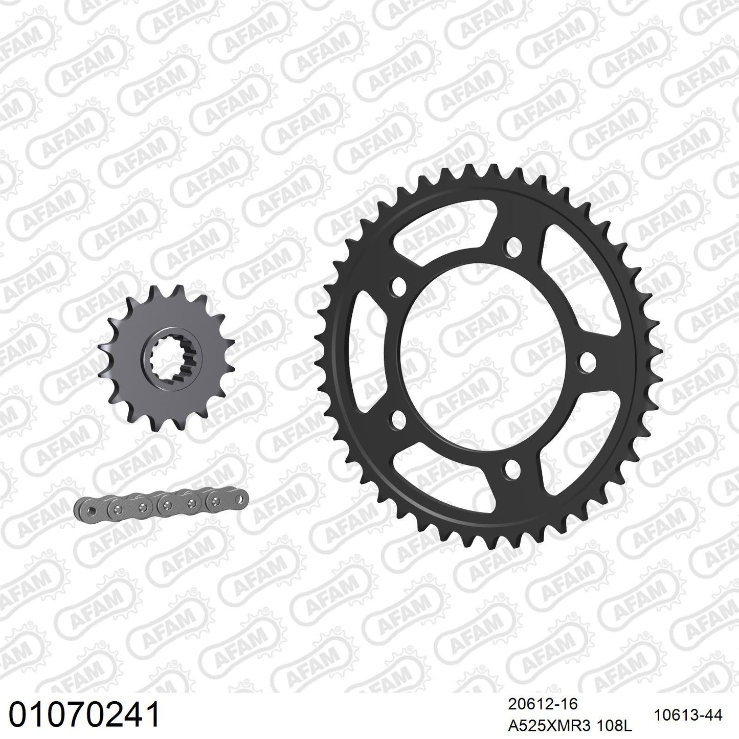 Kit chaîne AFAM Honda CBR 600 F4 (1999-2000)