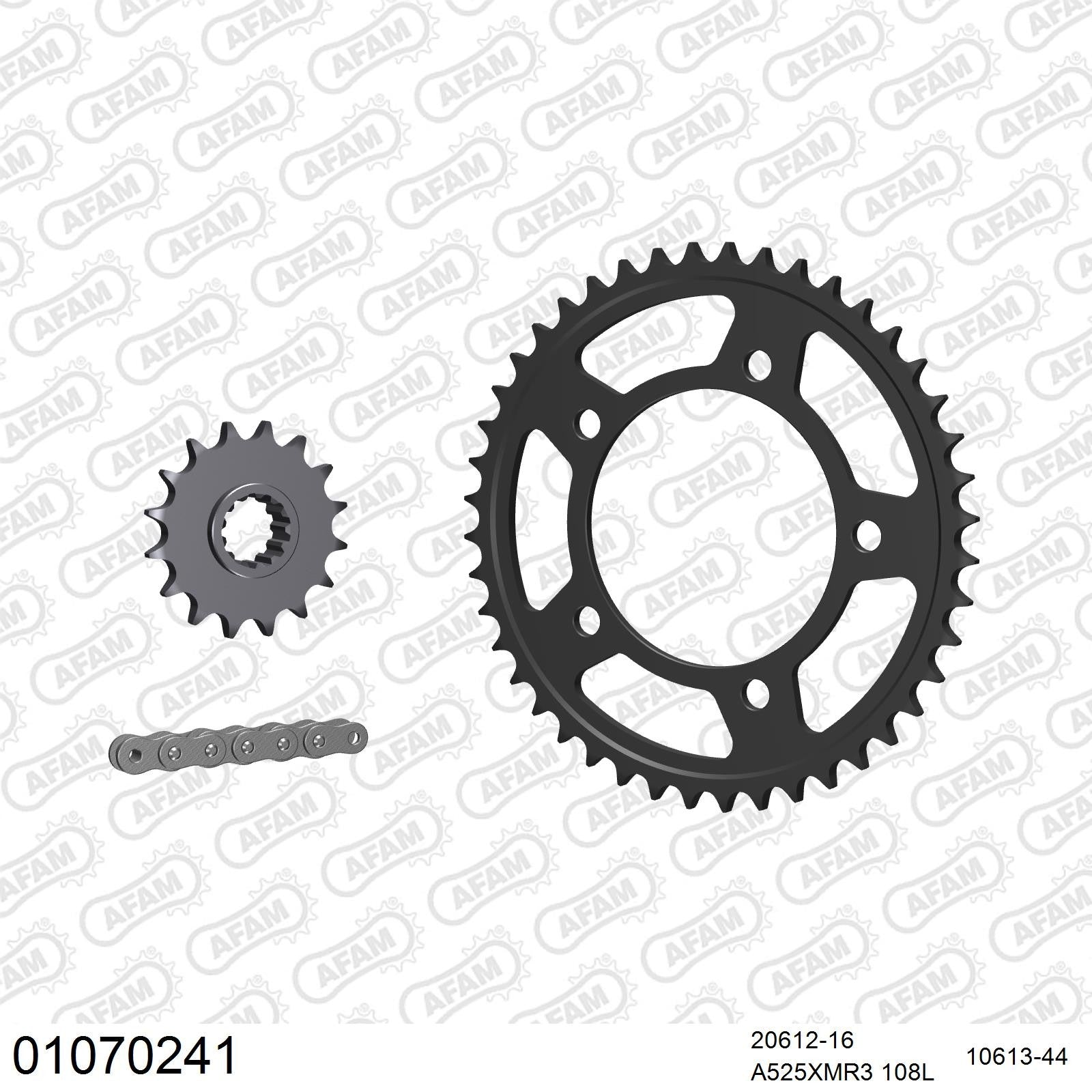 Kit chaîne AFAM Honda CBR 600 F4 (1999-2000)