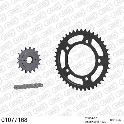 Kit chaîne AFAM Honda CB 750 F1 / K2-K6