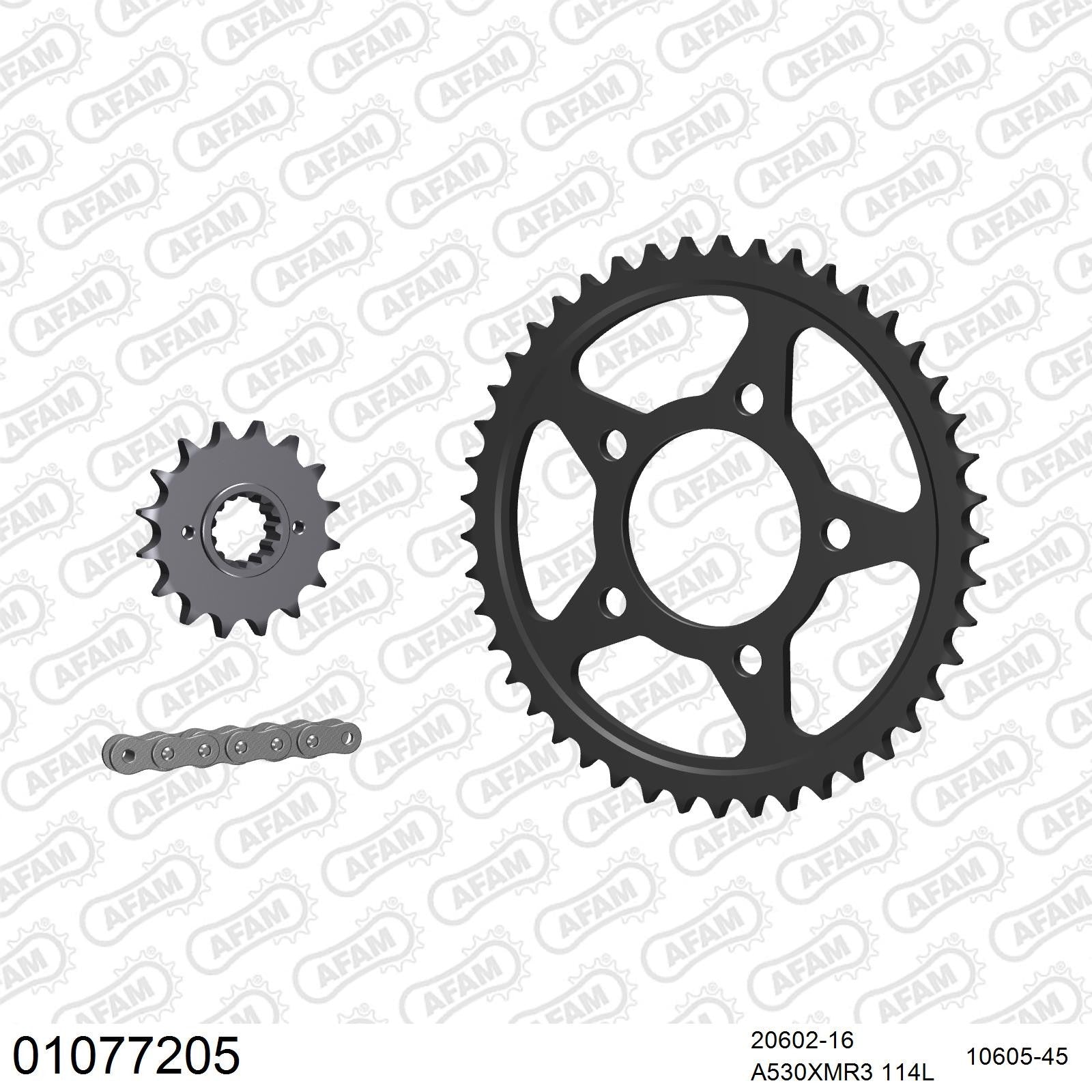 Kit chaîne AFAM Honda VF 750 F (1983-1985)