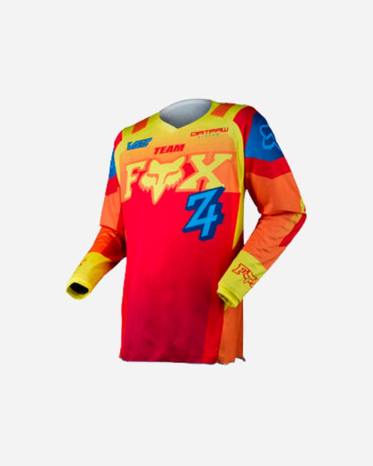 Maillot Fox Racing 180 Imperial - Rouge/Jaune