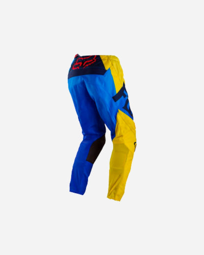 Pantaloni Fox Racing 180 Vandal - Giallo/Blu