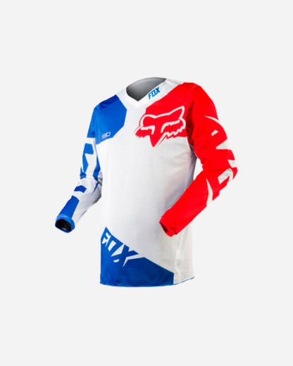 Maillot Fox Racing 180 Race Airline - Blanc