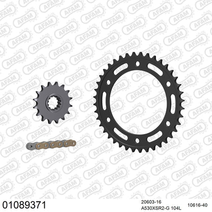 Kit chaîne AFAM Honda VTR 1000 SP1 (2000-2001)