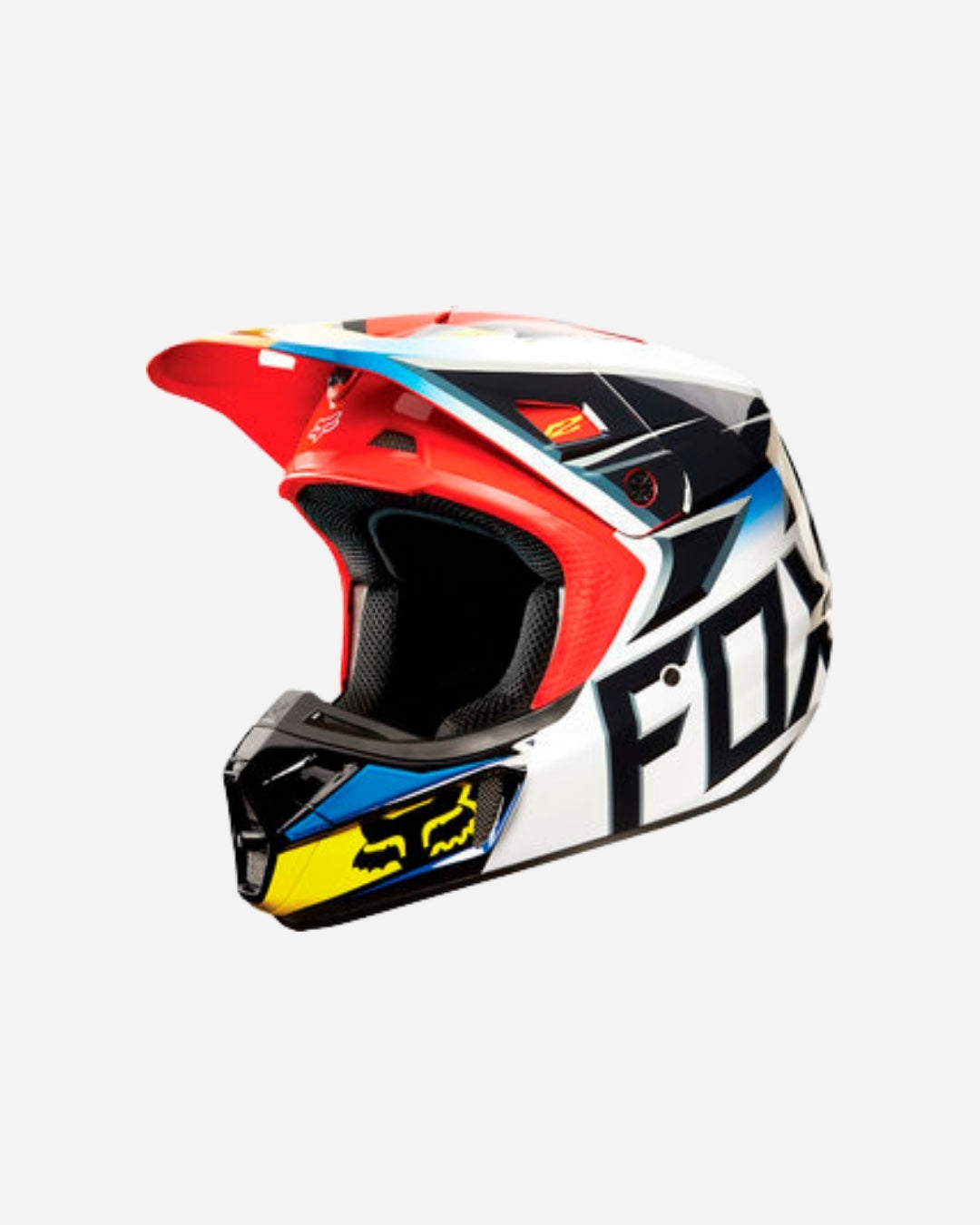 Fox Racing V2 Rennhelm – Schwarz/Rot