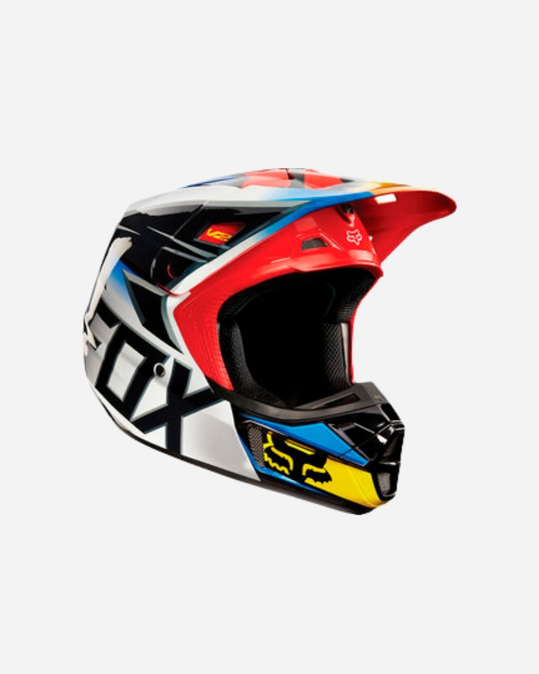 Fox Racing V2 Rennhelm – Schwarz/Rot