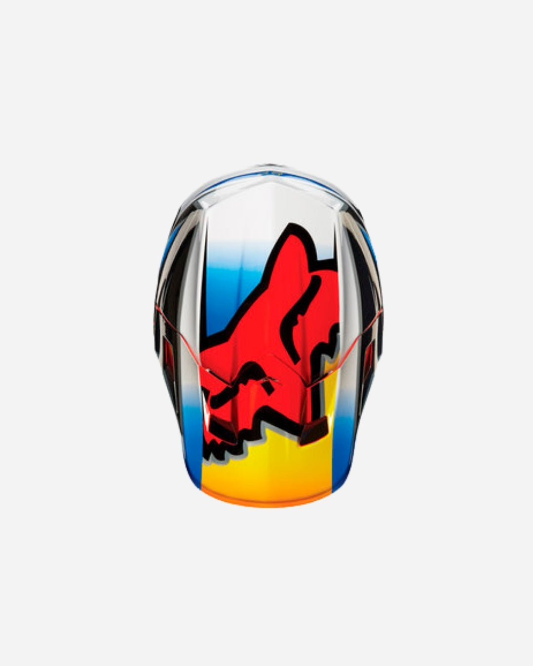 Fox Racing V2 Rennhelm – Schwarz/Rot