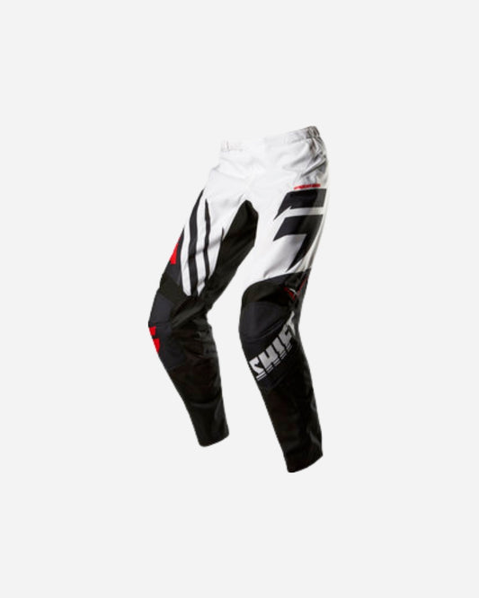 Shift Racing Assault Rennhose – Schwarz/Weiß