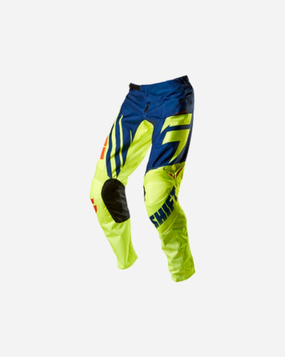 Shift Racing Assault Rennhose – Marineblau/Gelb