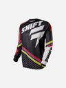 Maillot Shift Racing Strike Stripes - Noir