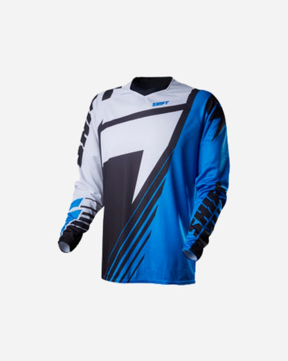 Shift Racing Faction Jersey - Blue/Black