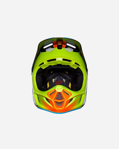 Casco Fox Racing V4 Race - Blu/Giallo
