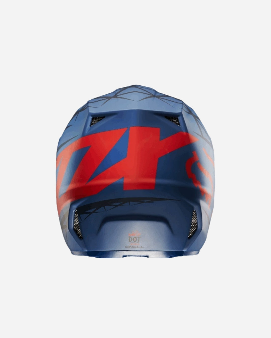 Fox Racing V2 Given Helm - Blau/Rot
