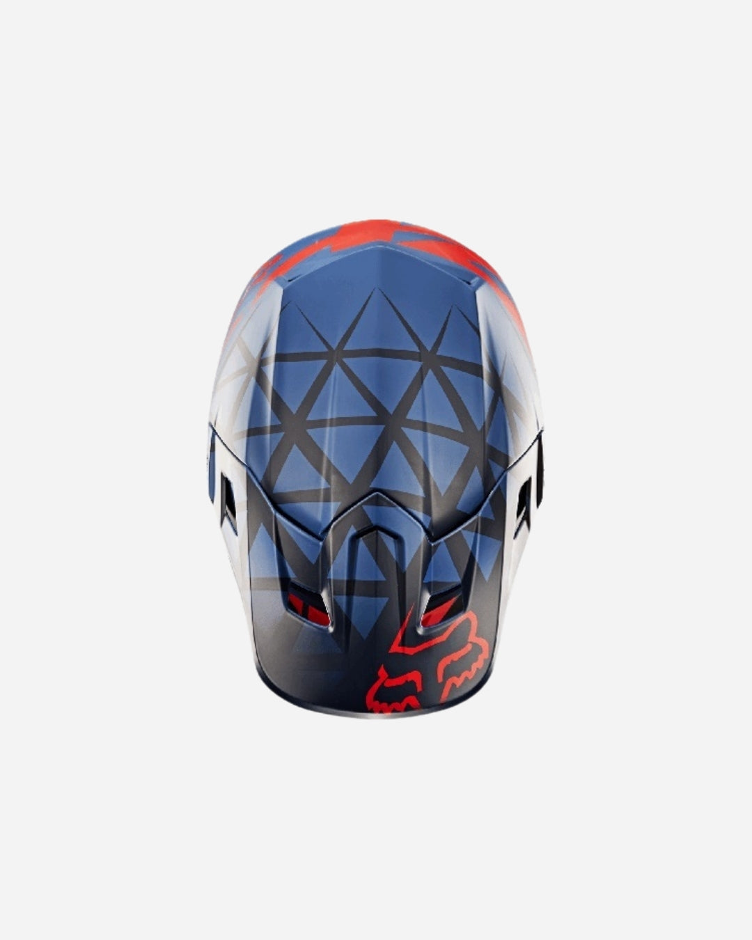 Fox Racing V2 Given Helm - Blau/Rot