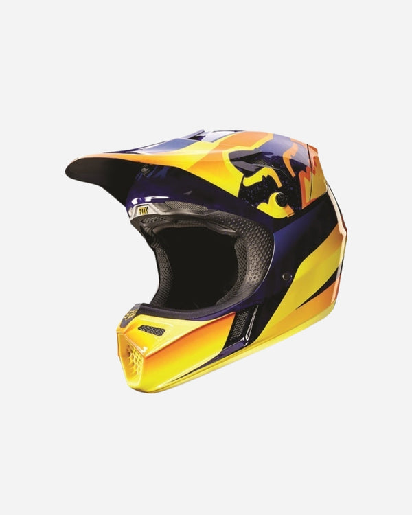 Fox Racing V3 Flight Helmet - Orange