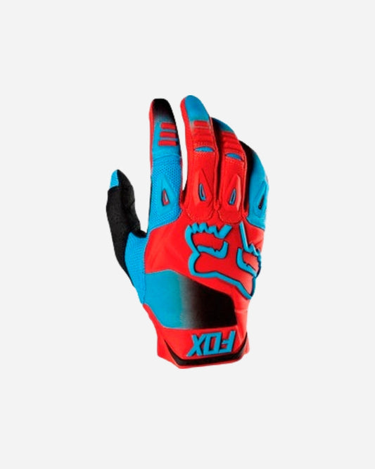Fox Racing Pawtector Race Gloves - Blue/Red