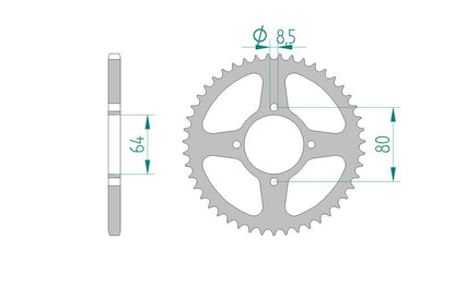 Couronne AFAM 12101 - 35 dents