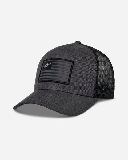 Alpinestars Flag Snapback Cap – Hellgrau/Schwarz