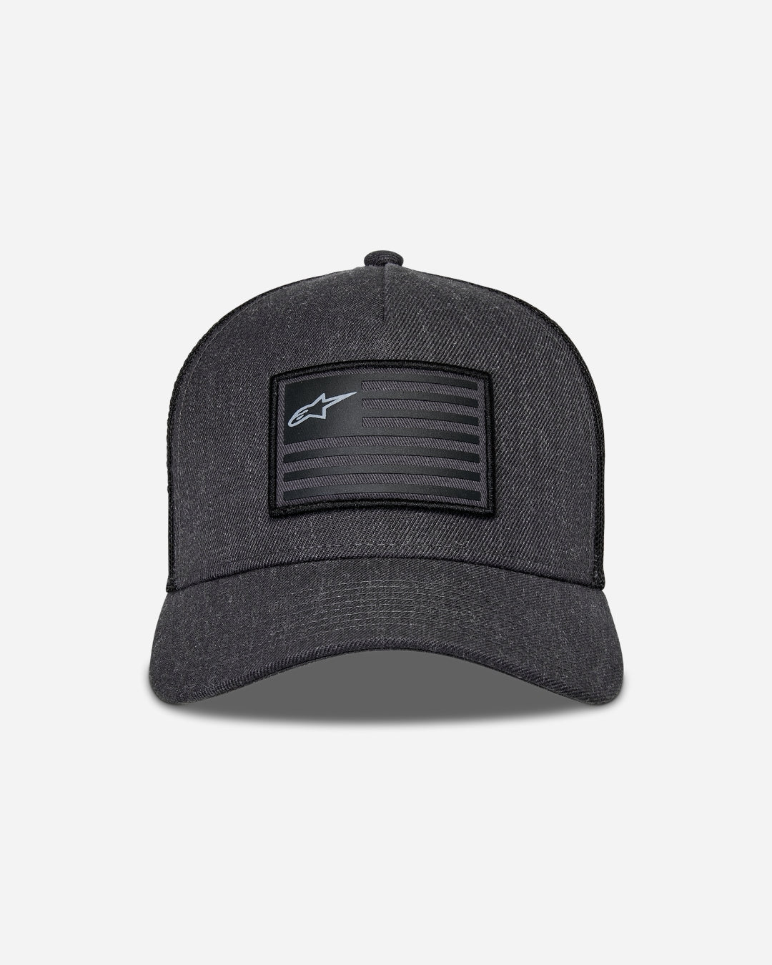 Alpinestars Flag Snapback Cap – Hellgrau/Schwarz