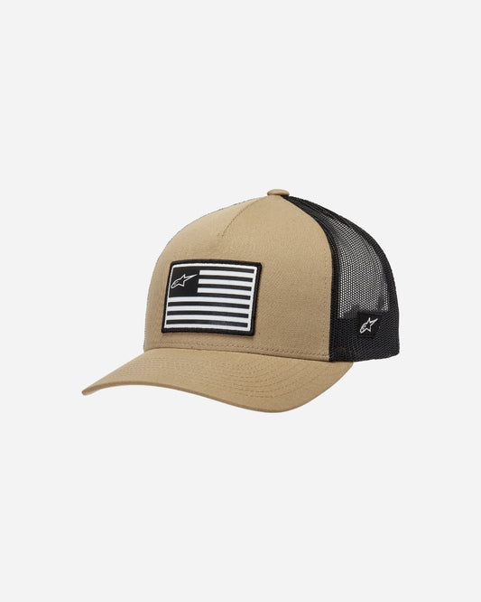 Alpinestars Flag Snapback Cap - Sand/Black