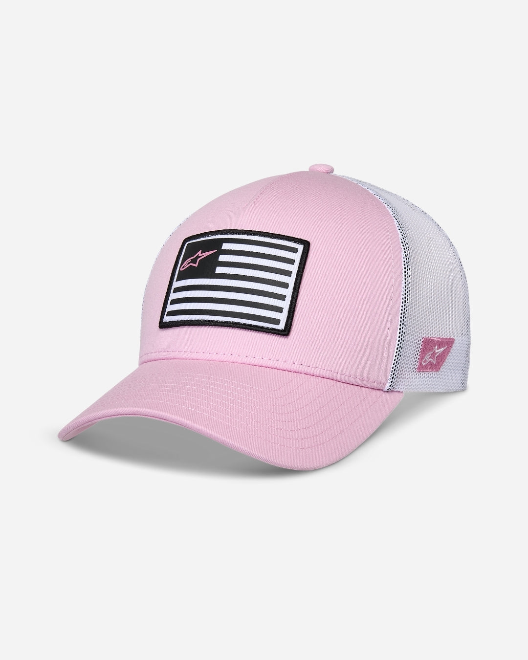 Cappellino snapback Alpinestars Flag - Rosa/Bianco