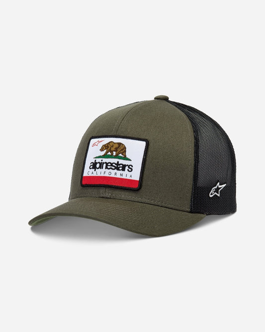 Casquette Alpinestars Cali 2.0 - Vert militaire/Noir