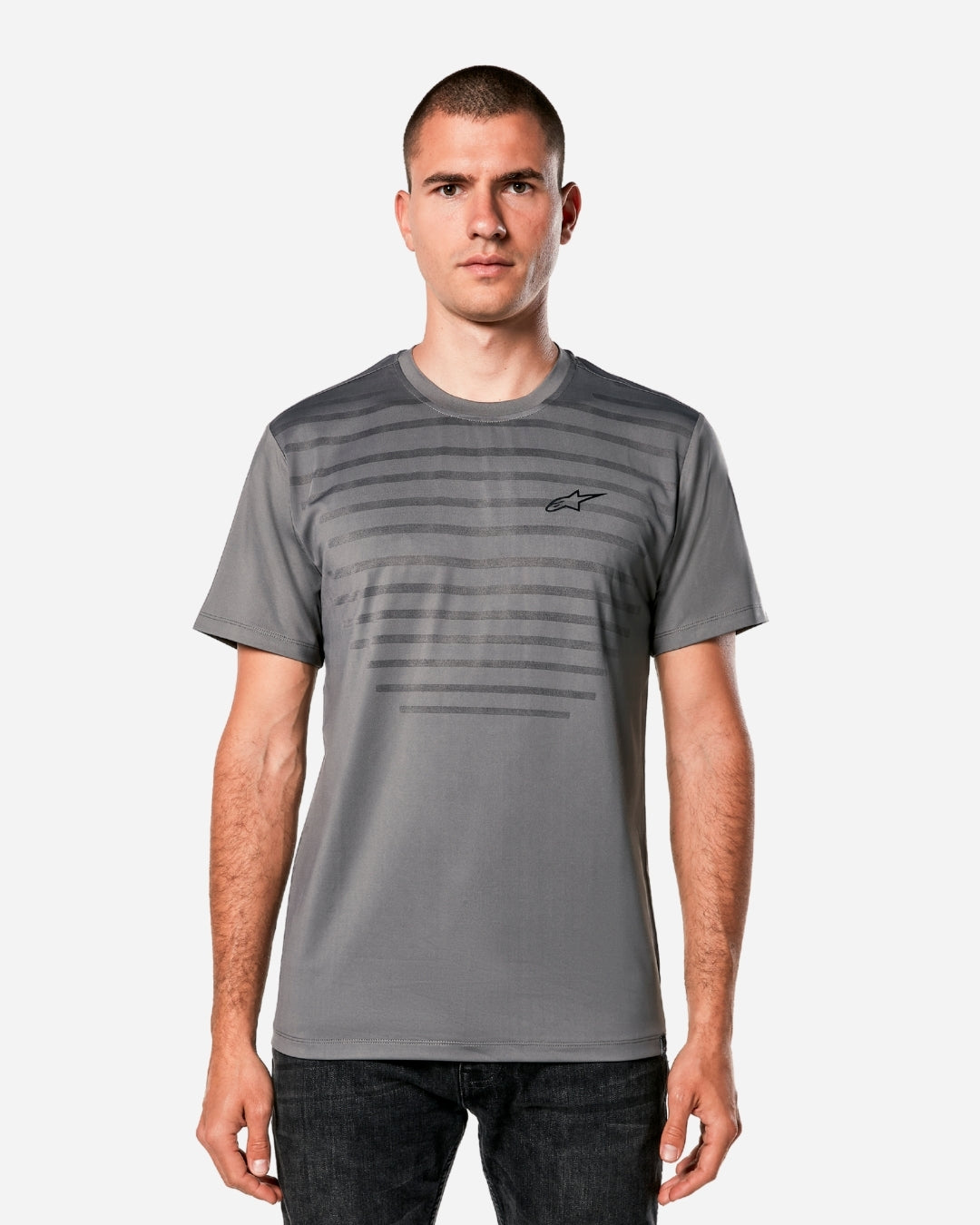 T-Shirt Alpinestars Enginee Performance - Gris