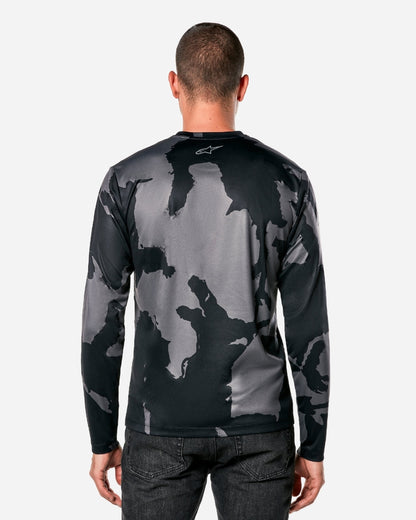 T-Shirt manches Longues Alpinestars  Camo Performance - Noir