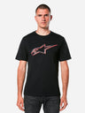 T-shirt Alpinestars Ageless Shadow Csf - Noir/Rouge