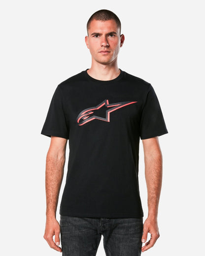 Maglietta Alpinestars Ageless Shadow Csf - Nero/Rosso