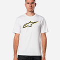 Alpinestars Ageless Shadow CSF T-Shirt – Weiß/Schwarz