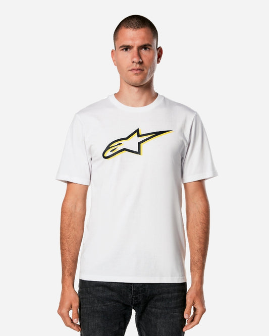 T-shirt Alpinestars Ageless Shadow Csf - Blanc/Noir