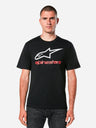 Maglietta Alpinestars Always 2.0 Csf - Nero/Bianco/Rosso