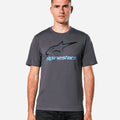 Maglietta Alpinestars Always 2.0 CSF - Antracite/Nero/Blu