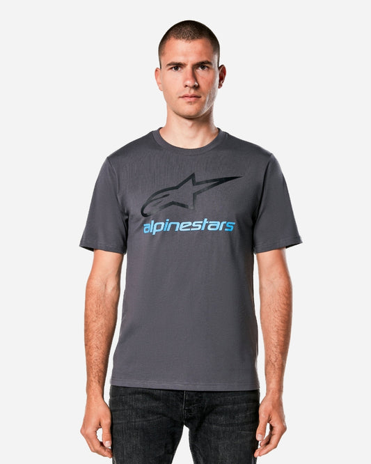 T-shirt Alpinestars Always 2.0 Csf - Charbon/Noir/Bleu